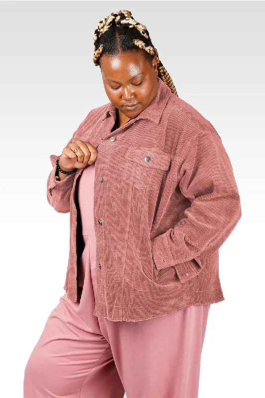 Standards & Practices - Jane Corduroy Jacket - Mauve Lace Jacket Ribbed Jacket Sequined Jacket Standards & Practices - Jane Corduroy Jacket - Mauve Lace Jacket Ribbed Jacket Sequined Jacket