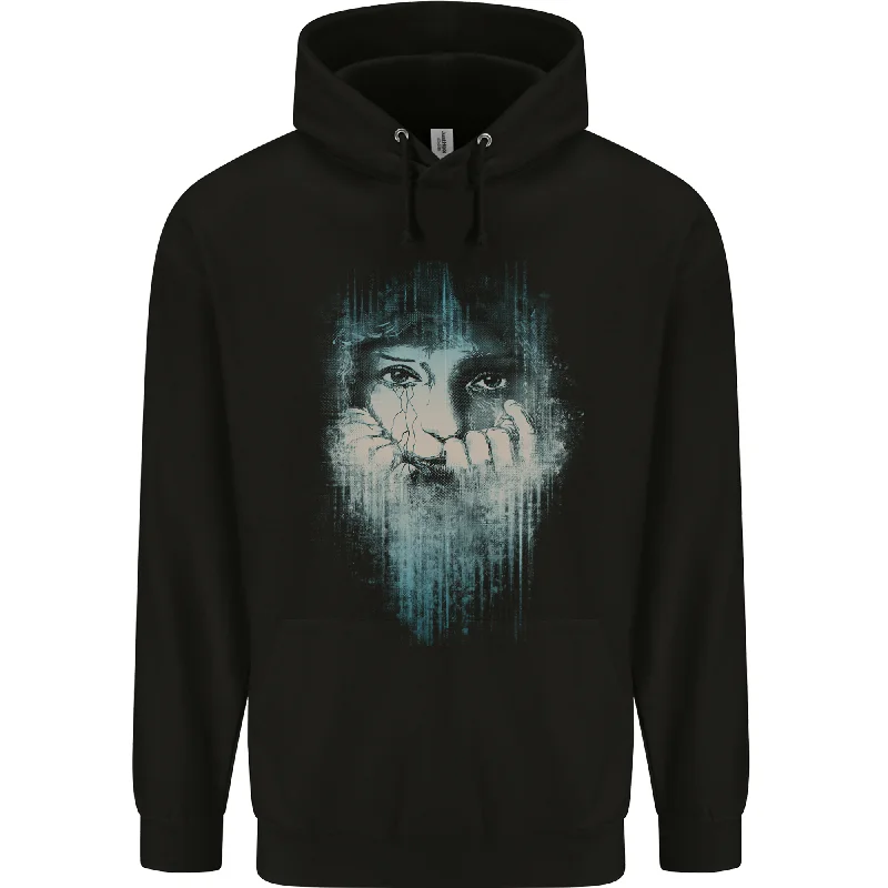 Abstract Art Woman Mens 80% Cotton Hoodie