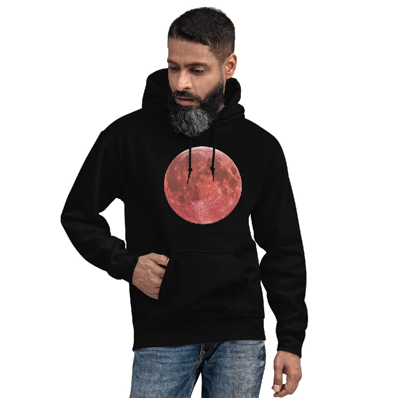 Blood Red Moon Total Lunar Eclipse Unisex Hoodie Sweatshirt Hoodie with Frayed Bohemian Relaxed Blood Red Moon Total Lunar Eclipse Unisex Hoodie Sweatshirt Hoodie with Frayed Bohemian Relaxed
