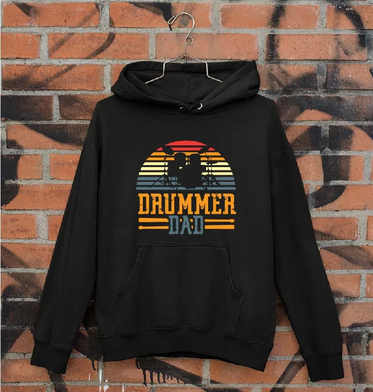 Drummer Dad Unisex Hoodie for Men/Women