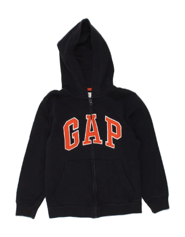 GAP Boys Graphic Zip Hoodie Sweater 8-9 Years Medium Navy Blue Cotton Hoodie with Snap Buttons Easy Quick GAP Boys Graphic Zip Hoodie Sweater 8-9 Years Medium Navy Blue Cotton Hoodie with Snap Buttons Easy Quick