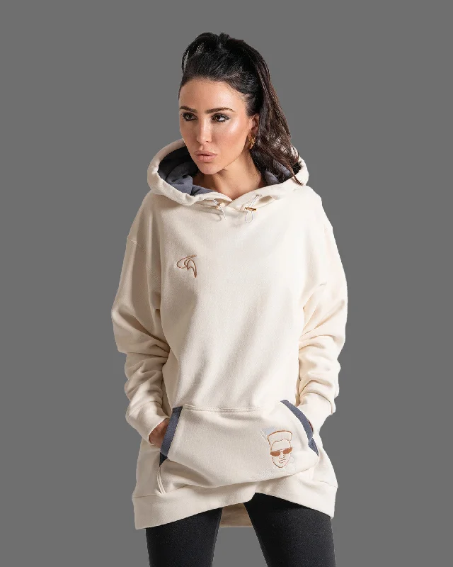 GoofyPRO Women's Daymer Fleece Hoodie - Do It NOW Hoodie with Exposed Zipper Edgy Industrial GoofyPRO Women's Daymer Fleece Hoodie - Do It NOW Hoodie with Exposed Zipper Edgy Industrial