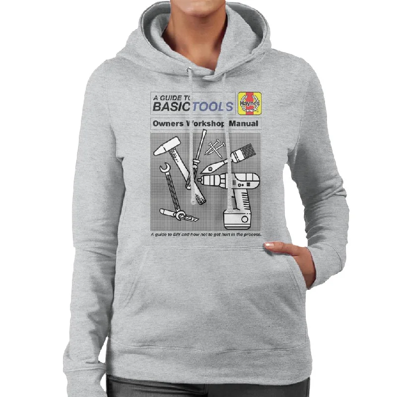 Haynes Basic Tools Owners Workshop Manual Women's Hooded Sweatshirt Hoodie with Sequins Glamorous Eye-catching Haynes Basic Tools Owners Workshop Manual Women's Hooded Sweatshirt Hoodie with Sequins Glamorous Eye-catching