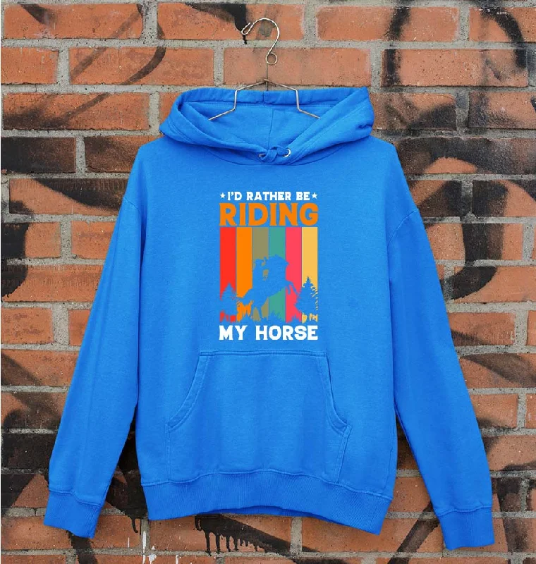 Horse Riding Unisex Hoodie for Men/Women