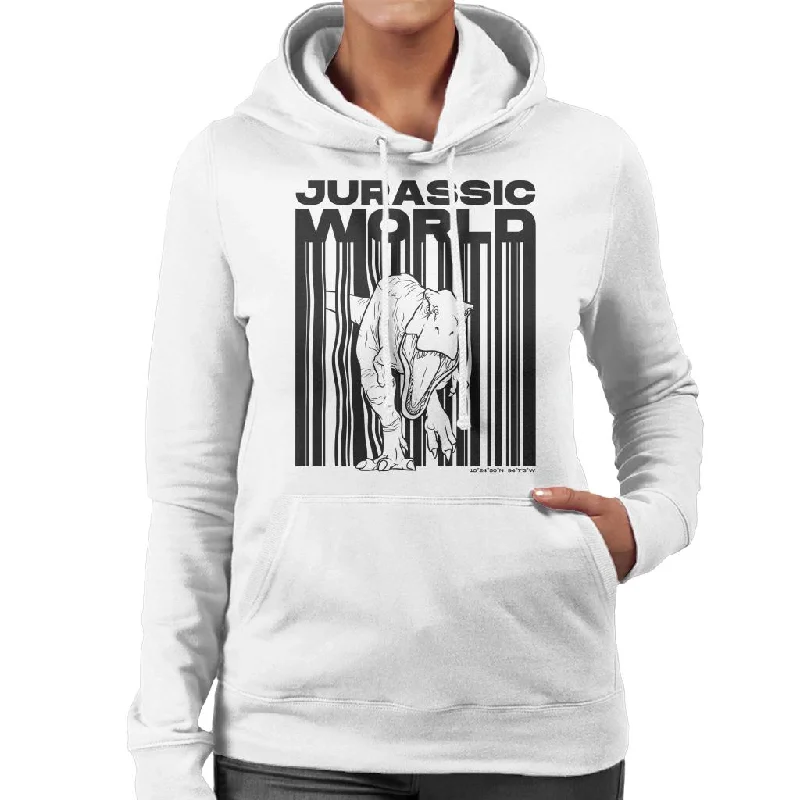 Jurassic World Tyrannosaurus Rex Women's Hooded Sweatshirt Hoodie Dress Longline Feminine Jurassic World Tyrannosaurus Rex Women's Hooded Sweatshirt Hoodie Dress Longline Feminine