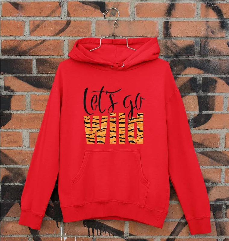 Lets Go Wild Unisex Hoodie for Men/Women