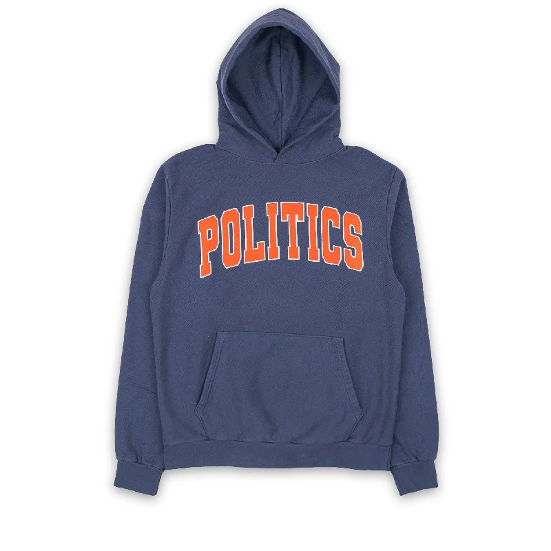 Politics Collegiate Hoodie - Sargasso Sea