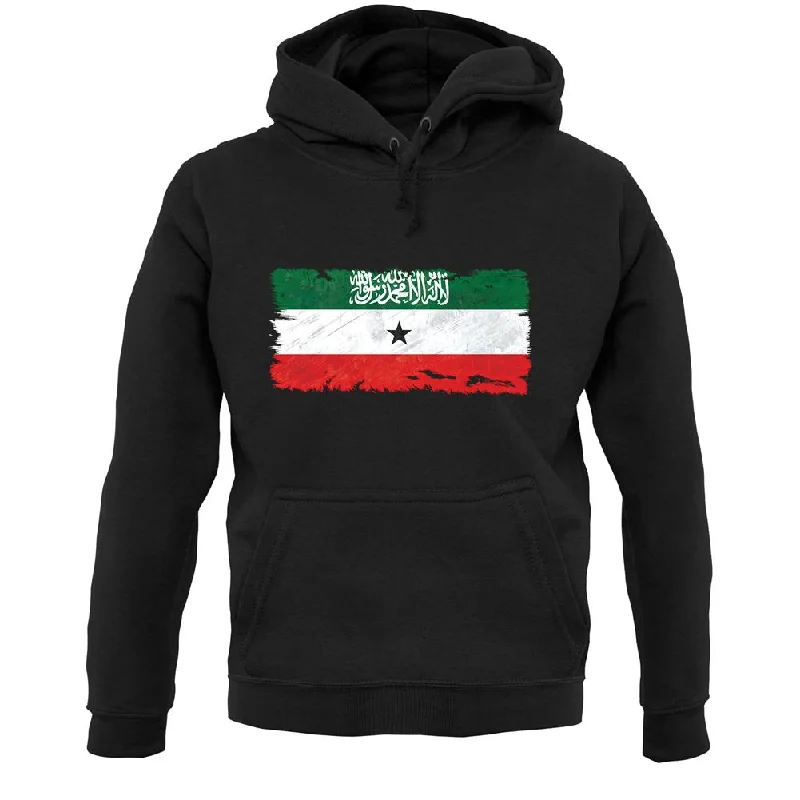 Somaliland Grunge Style Flag Unisex Hoodie