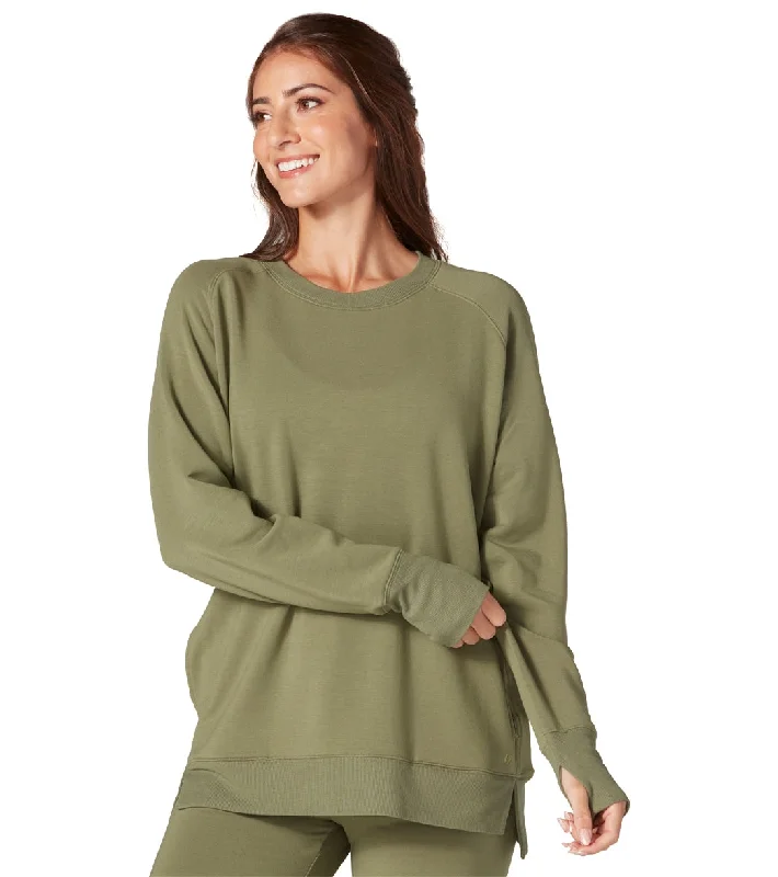 Tavi Cozy Sweatshirt Light Olive