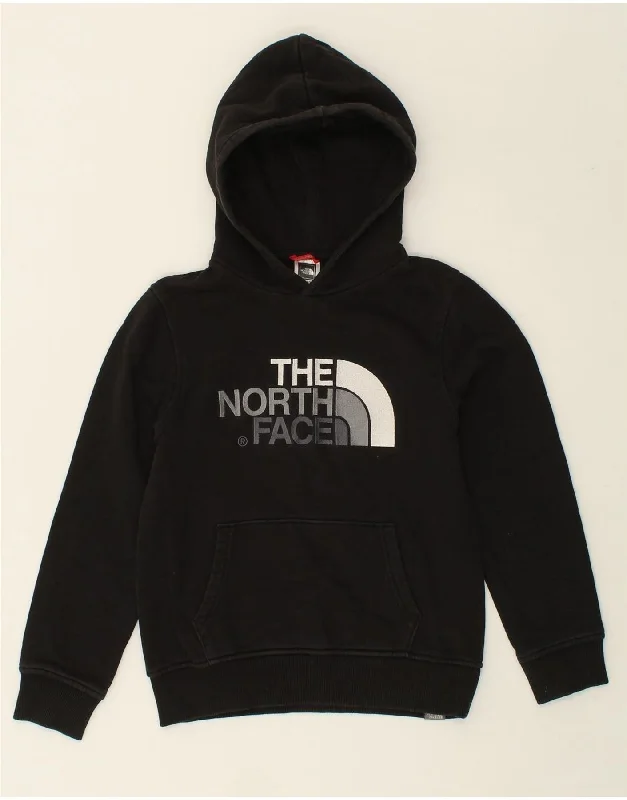 THE NORTH FACE Boys Graphic Hoodie Jumper 9-10 Years Medium Black Cotton Hoodie with V-Neck Classic Versatile THE NORTH FACE Boys Graphic Hoodie Jumper 9-10 Years Medium Black Cotton Hoodie with V-Neck Classic Versatile