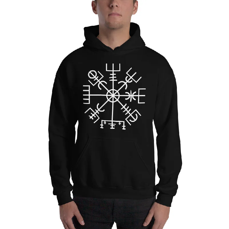 Vegvisir Way Finder Compass Icelandic Stave Unisex Hoodie Sweatshirt Hoodie Dress Longline Feminine Vegvisir Way Finder Compass Icelandic Stave Unisex Hoodie Sweatshirt Hoodie Dress Longline Feminine