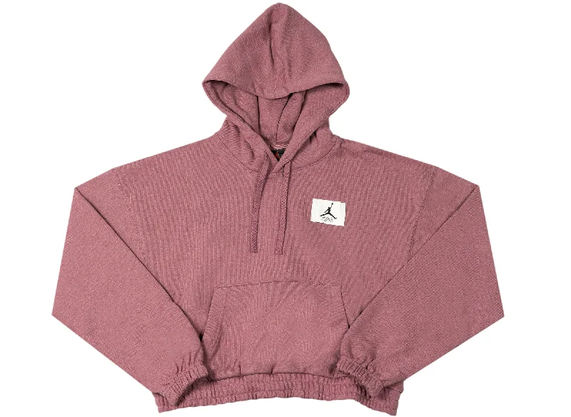 Women's Jordan Essentials Fleece Hoodie Hoodie with Elastic Waist Stretchable Comfortable Women's Jordan Essentials Fleece Hoodie Hoodie with Elastic Waist Stretchable Comfortable