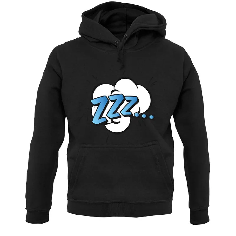 Zzz! Word Art Unisex Hoodie