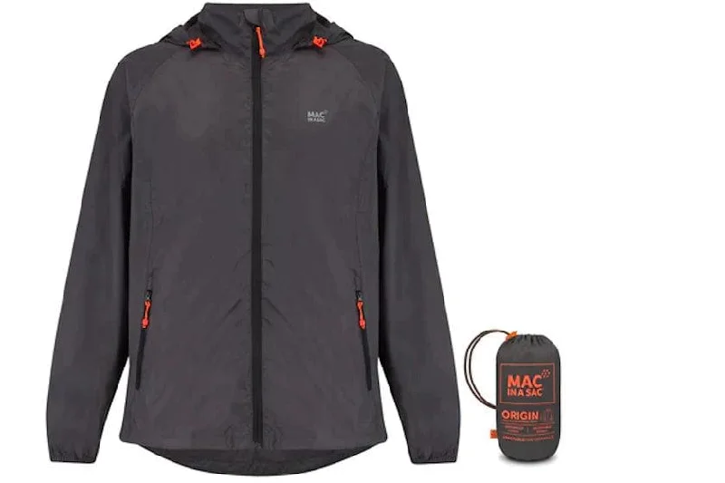 Mac in a Sac Unisex Origin 2 Packable Rain Jacket