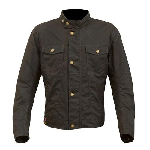 Merlin - Anson Waxed Cotton Black Jacket