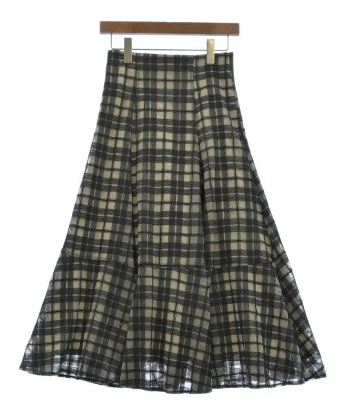 JUSGLITTY Long/Maxi length skirts cashmere skirt soft