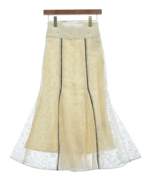Lily Brown Long/Maxi length skirts patchwork skirt art