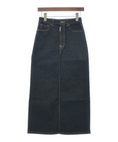 SOMETHING Long/Maxi length skirts ribbed skirt waist