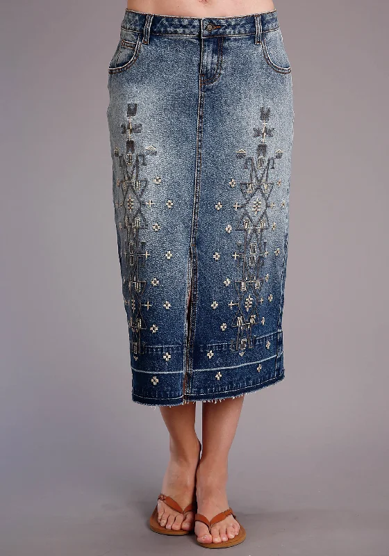 Women's Stetson Stretch Denim Skirt