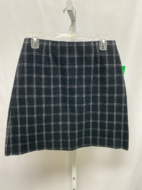 Size Small J.Jill Black/White Skirt