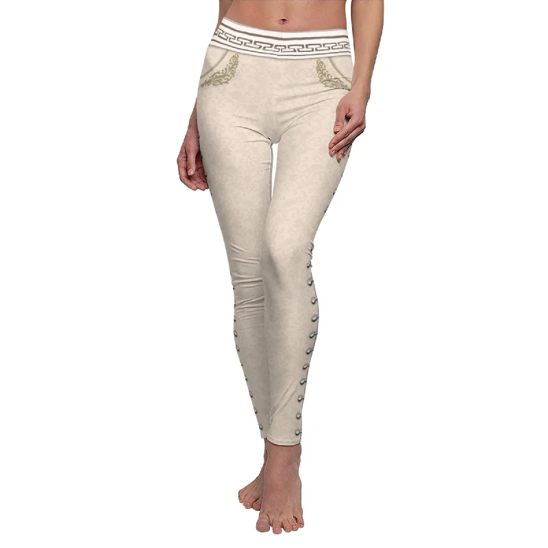 Ernesto De La Cruz Legging, Pixar Coco Costume Elegant Metallic Leggings