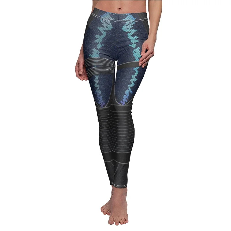 Gamora Blue and Black Legging, Guardians of the Galaxy Costume Classic Solid Color Leggings Gamora Blue and Black Legging, Guardians of the Galaxy Costume Classic Solid Color Leggings