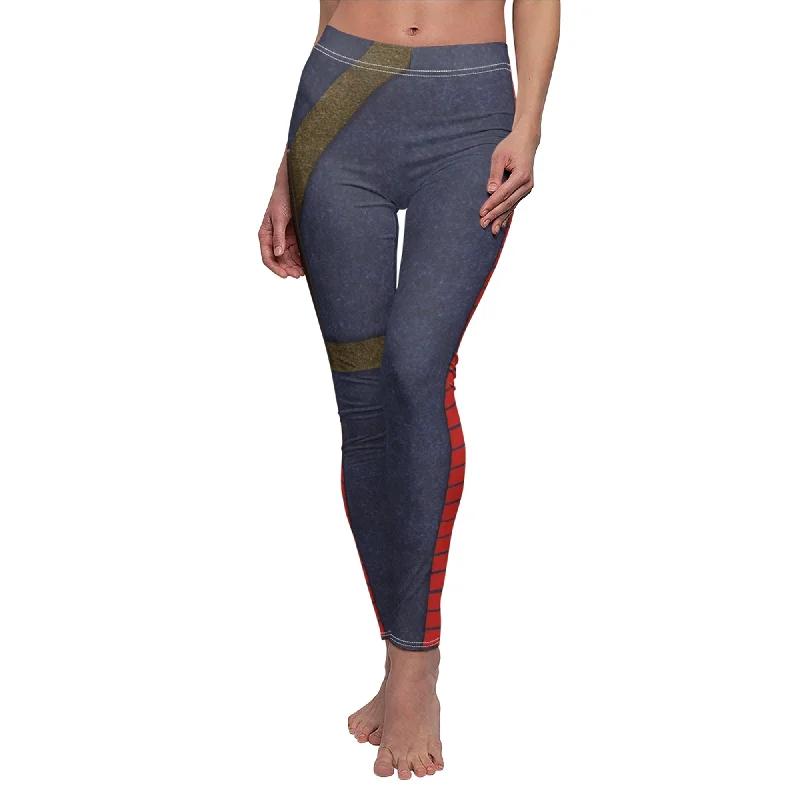 Han Solo Legging, Star Wars Trilogy Costume Comfortable Ribbed Waistband Leggings