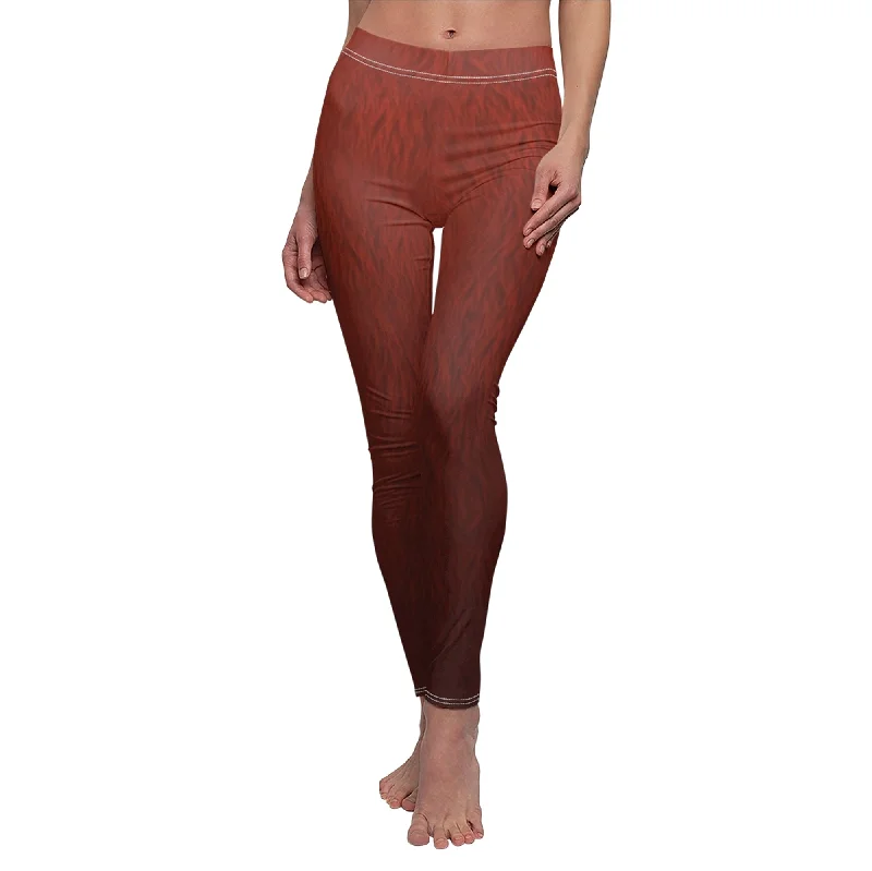Meilin Lee Red Panda Legging, Turning Red Costume Stylish Winter-Ready Leggings