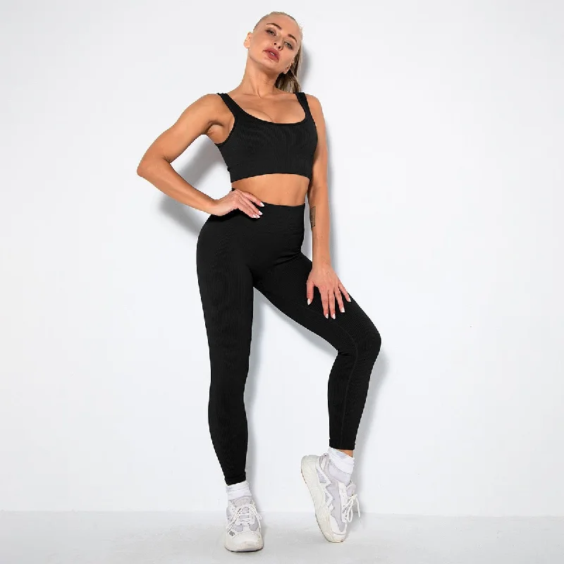 u-bra+Leggings-black