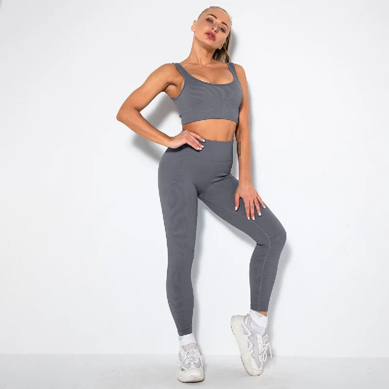 u-bra+Leggings-grey