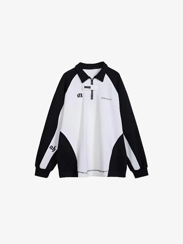 KG Retro College Half-Zip Sweater