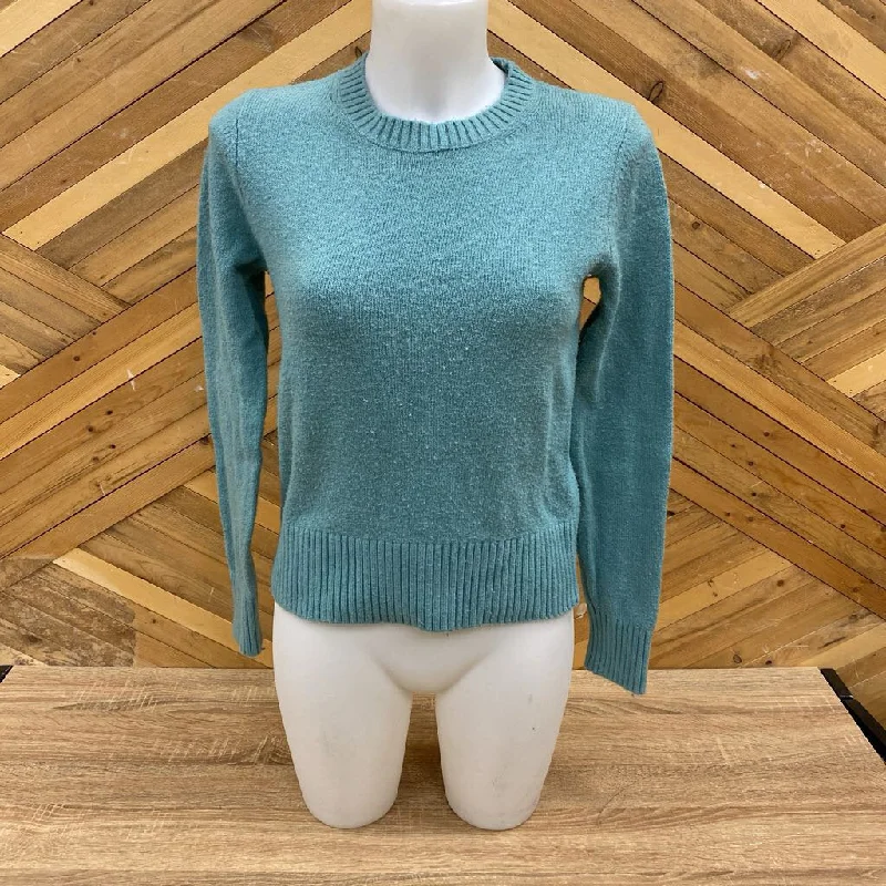 Old Navy - Women's So Soft Crewneck Sweater - MSRP $44: Green-women-XS