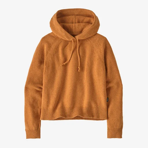 Patagonia Women's Recycled Wool-Blend Hooded Pullover Sweater