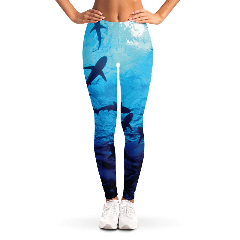 Shark Underwear Print Women's Leggings