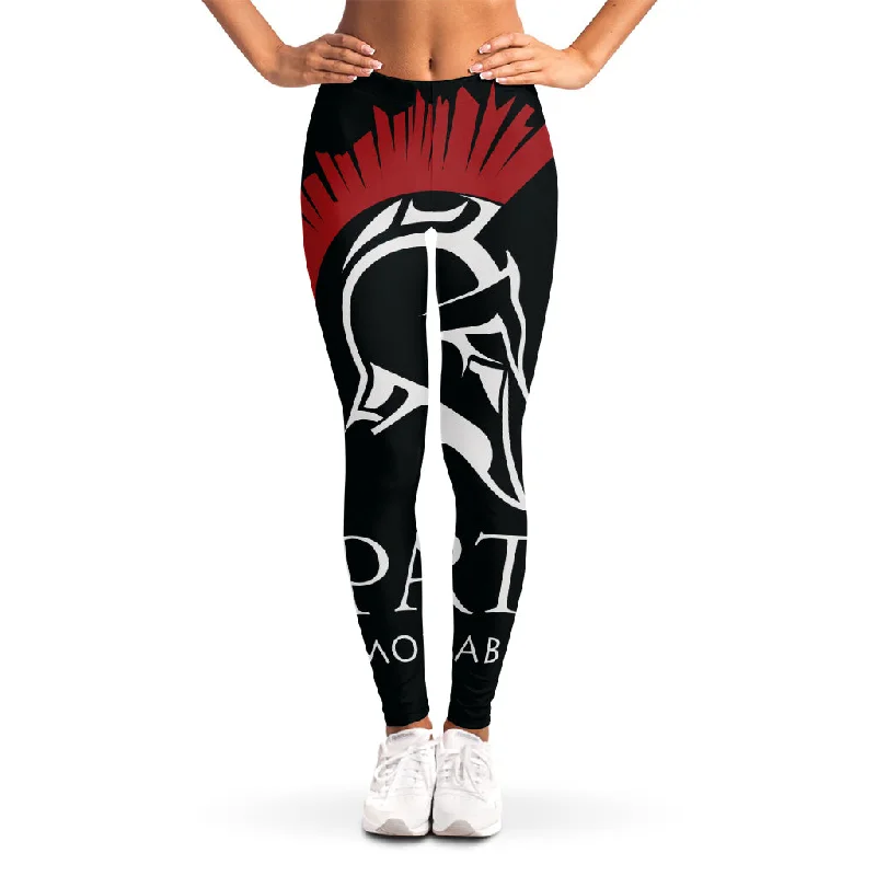 Spartan Molon Labe Print Women's Leggings