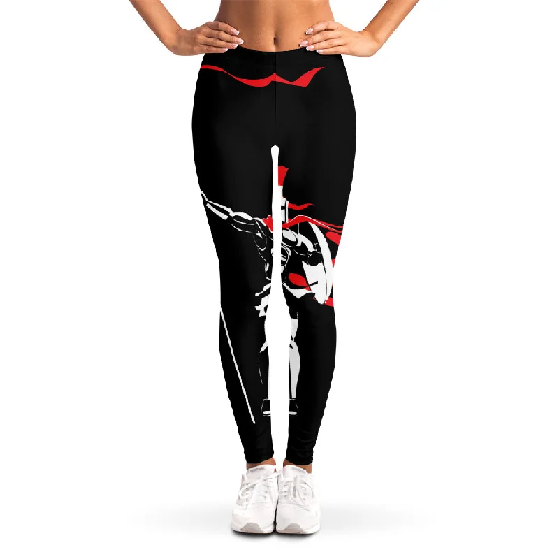 Spartan Warrior Print Women's Leggings