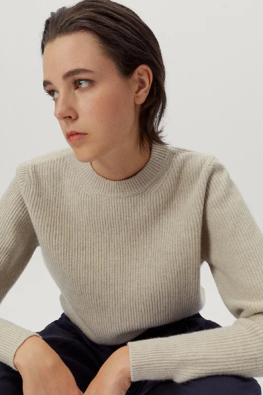 The Woolen Ribbed Sweater