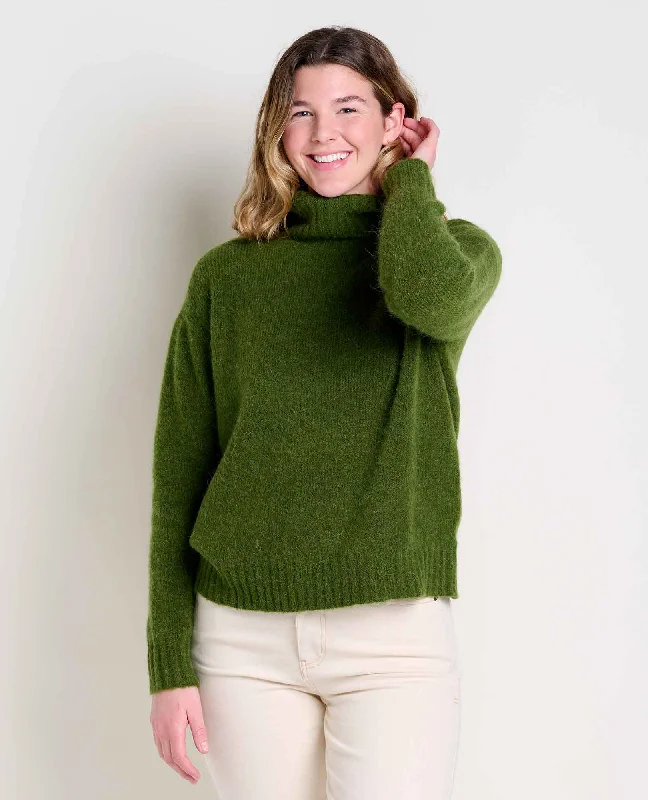 Toad & Co Women's Toddy T-Neck Sweater