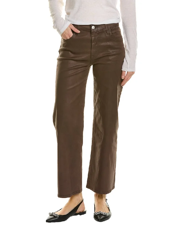 Hudson Jeans Rosalie Chocolate Truffle High-Rise Wide Leg Jean Trendy Wide-Legged High-Waist Jeans Hudson Jeans Rosalie Chocolate Truffle High-Rise Wide Leg Jean Trendy Wide-Legged High-Waist Jeans
