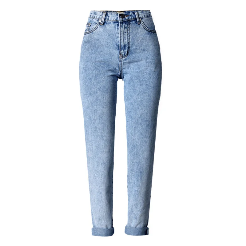 Women's Mom Jeans High Waisted Jeans Ninth Pants Loose Straight Pants Comfortable Flare Leg Jeans Women's Mom Jeans High Waisted Jeans Ninth Pants Loose Straight Pants Comfortable Flare Leg Jeans