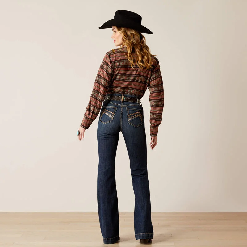 Women's Ariat High Rise Kimber Slim Trouser Jeans #10053537 Comfortable Distressed Straight-Leg Jeans Women's Ariat High Rise Kimber Slim Trouser Jeans #10053537 Comfortable Distressed Straight-Leg Jeans