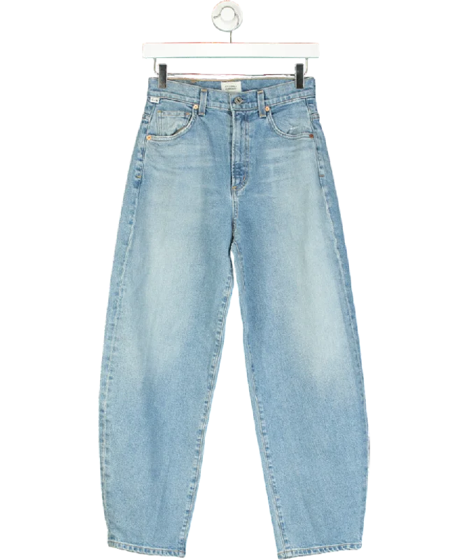 Citizens of Humanity Blue Miro Barrel-leg Relaxed-fit High-rise Denim Jeans W25 Trendy Pleated Waist Jeans Citizens of Humanity Blue Miro Barrel-leg Relaxed-fit High-rise Denim Jeans W25 Trendy Pleated Waist Jeans