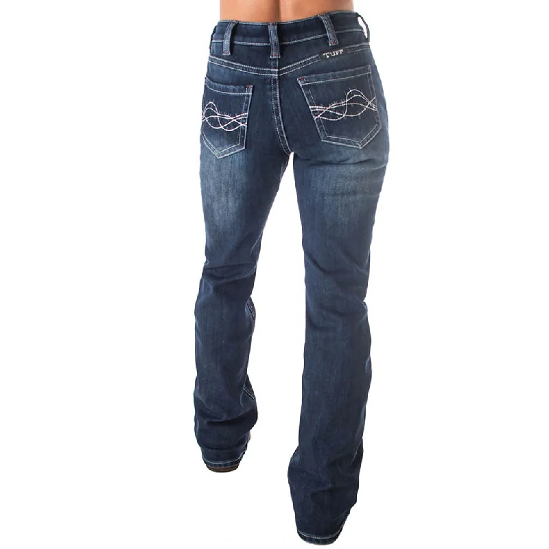 Cowgirl Tuff Women's Double Down Flannel Lined Jeans Casual High-Waisted Bootcut Jeans Cowgirl Tuff Women's Double Down Flannel Lined Jeans Casual High-Waisted Bootcut Jeans