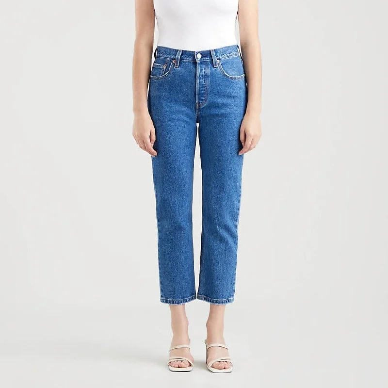 Levi's 501 Original Cropped Jeans - Jazz Pop